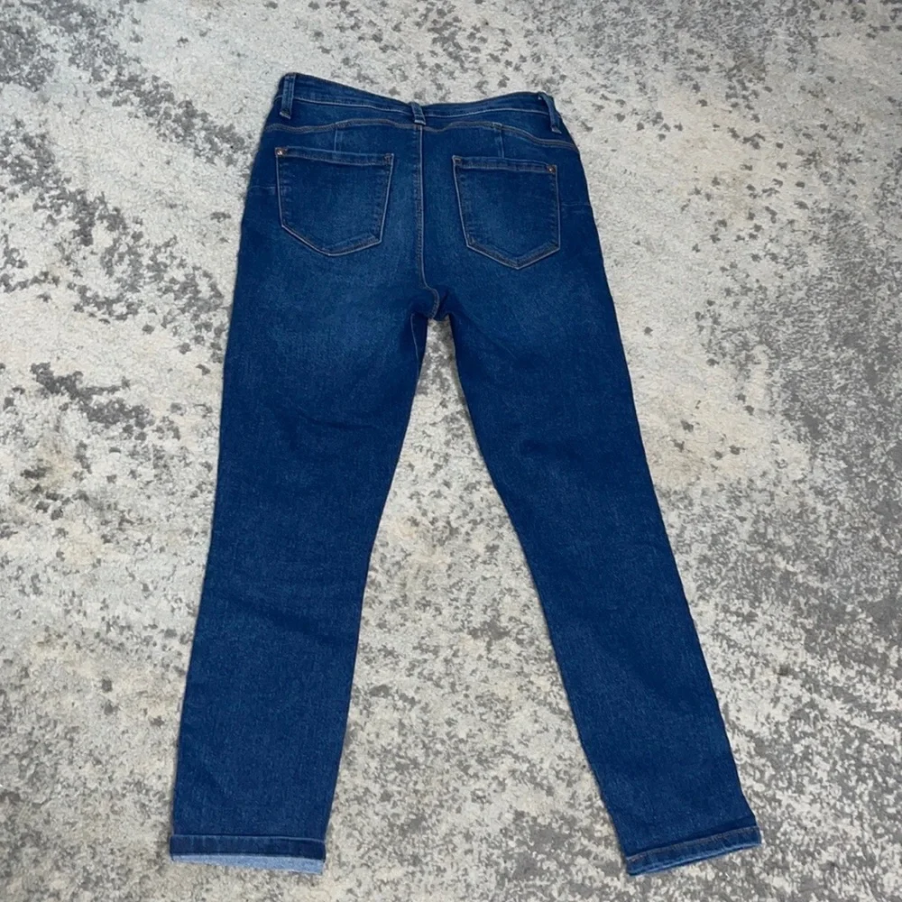 NOBO High Rise Sculpting Skinny Crop Jeans Size: 11